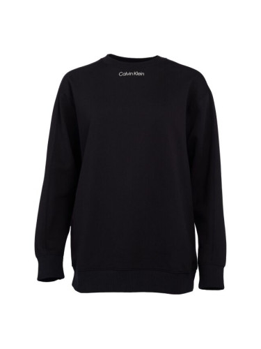 Calvin Klein ESSENTIALS PW PULLOVER Дамски суитшърт, черно, размер