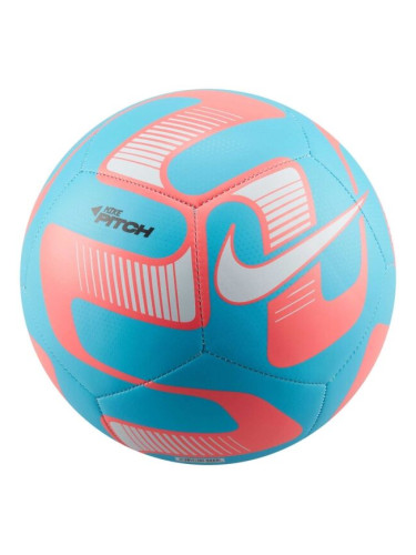 Nike PITCH Футболна топка, тюркоазено, размер