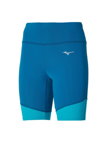 Mizuno IMPULSE CORE MID TIGHT Дамски шорти за бягане, синьо, размер