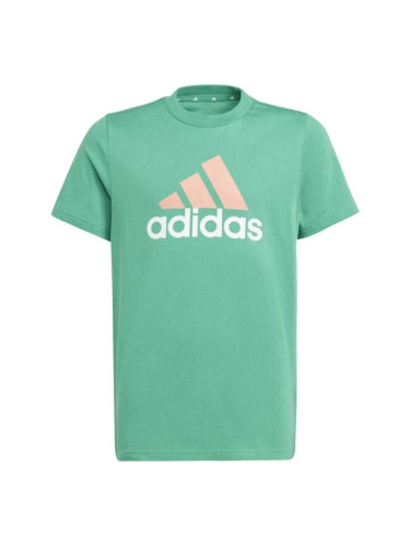 adidas U BL 2 TEE Тениска за момчета, зелено, размер