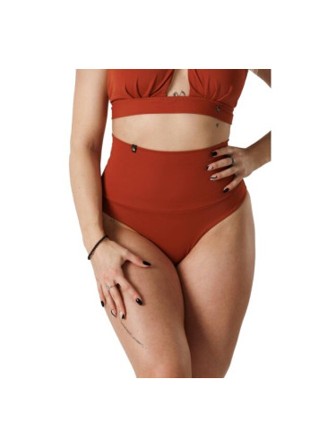 GOLDBEE SHAPEWEAR SWIMWEAR BOTTOMS Дамски бански с пристягане, оранжево, размер