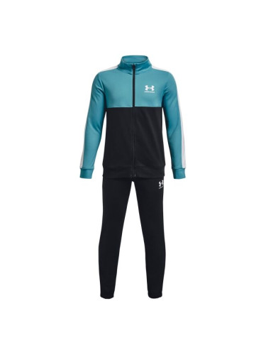 Under Armour CB KNIT TRACK SUIT Спортен комплект за момчета, черно, размер