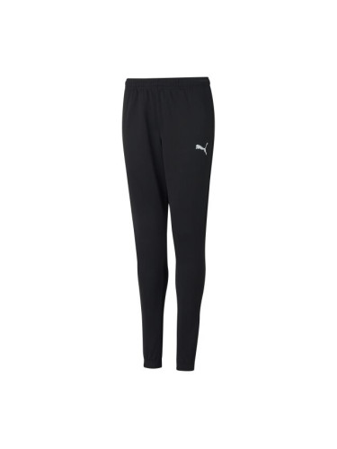 Puma TEAMRISE POLY TRG PANTS JR Детско спортно долнище, черно, размер