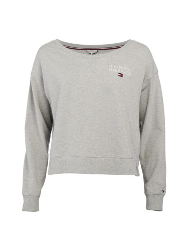 Tommy Hilfiger TH ORIGINAL-SEASONAL TRACK TOP Дамски суитшърт, сиво, размер