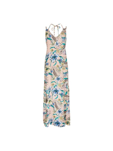O'Neill LONG DRESS MIX&MATCH Дамска трикотажна рокля, цвят сьомга, размер