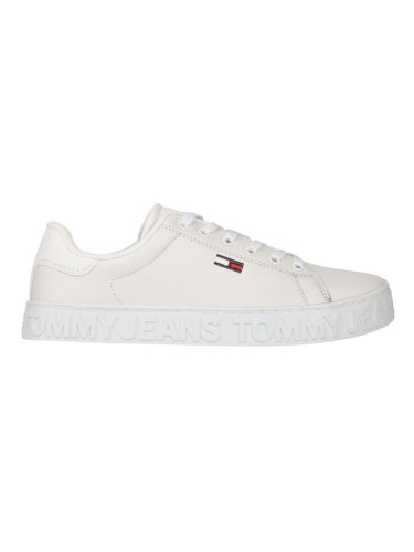 Tommy Hilfiger COOL TOMMY JEANS SNEAKER Дамски ниски кецове, бяло, размер