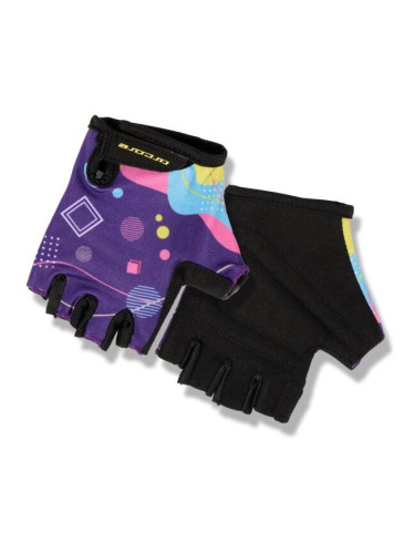 Arcore LUKE Момичешки ръкавици за колоездене, лилаво, размер