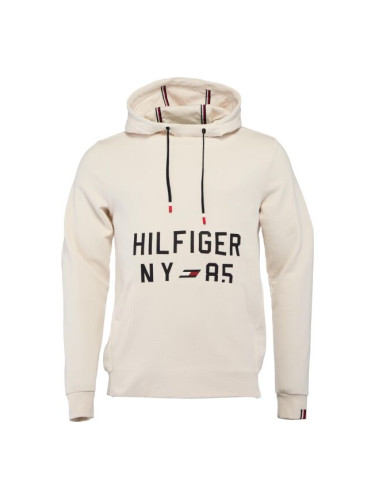 Tommy Hilfiger GRAPHIC HOODY Мъжки суитшърт, бяло, размер