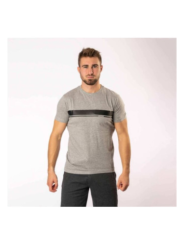 Kappa LOGO ESLUM Мъжка тениска, сиво, размер