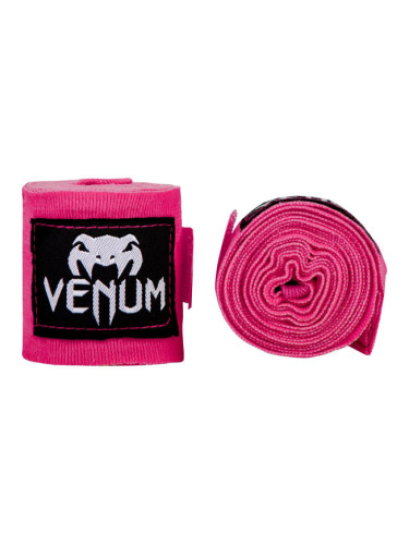 Venum KONTACT BOXING HANDWRAPS - 2,5M Боксьорски бинтове, розово, размер