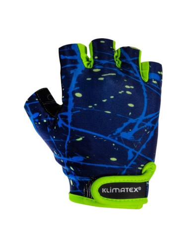 Klimatex ALED Детски ръкавици за колоездене, тъмносин, размер