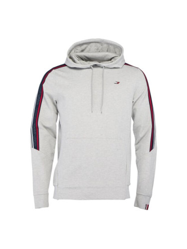 Tommy Hilfiger TEXTURED TAPE HOODY Мъжки суитшърт, сиво, размер