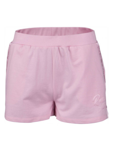 Russell Athletic SL SATIN LOGO SHORT Дамски къси шорти, розово, размер
