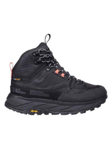 Jack Wolfskin TERRAQUEST TEXAPORE MID W Дамски обувки за туризъм, черно, размер