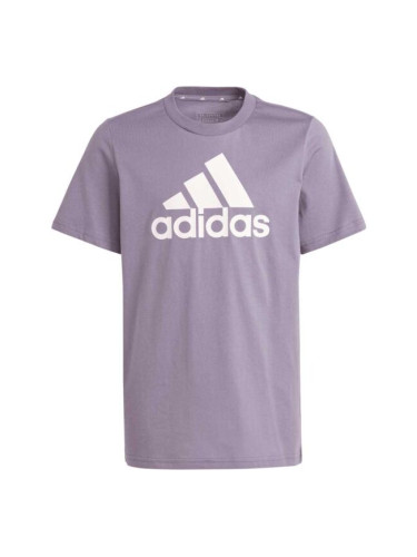 adidas BL TEE Юношеска тениска, винен, размер