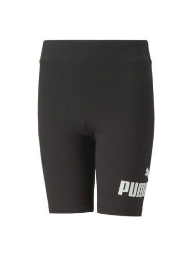 Puma ESS+LOGO SHORT LEGGINGS G Къси панталони за момичета, черно, размер