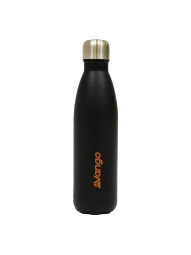 Vango BOTTLE 500ML Неръждаема бутилка, черно, размер
