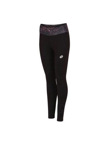 Lotto RUN FIT W LEGGING PKT 1 Дамски спортен клин, черно, размер