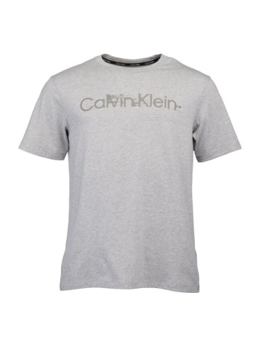 Calvin Klein ESSENTIALS PW S/S Мъжка тениска, сиво, размер