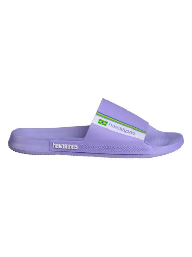 HAVAIANAS SLIDE BRASIL Универсални чехли, лилаво, размер 35/36