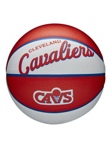 Wilson NBA RETRO MINI CAVS Мини баскетболна топка, червено, размер