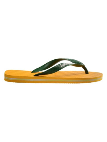 HAVAIANAS BRASIL LOGO Универсални чехли, жълто, размер 39/40