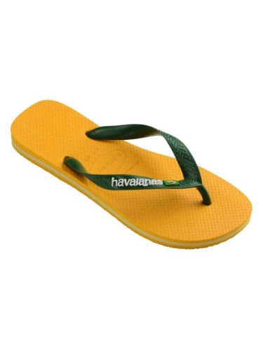 HAVAIANAS BRASIL LOGO Универсални чехли, жълто, размер 39/40