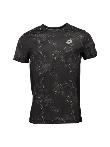 Lotto RUNNING TEE Мъжка тениска за бягане, черно, размер