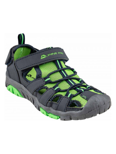 ALPINE PRO EAKY Детски летни обувки, светло-зелено, размер