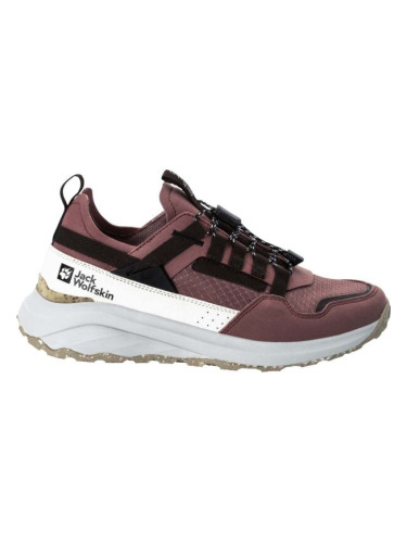 Jack Wolfskin DROMOVENTURE ATHLETIC LOW W Дамски обувки за туризъм, винен, размер