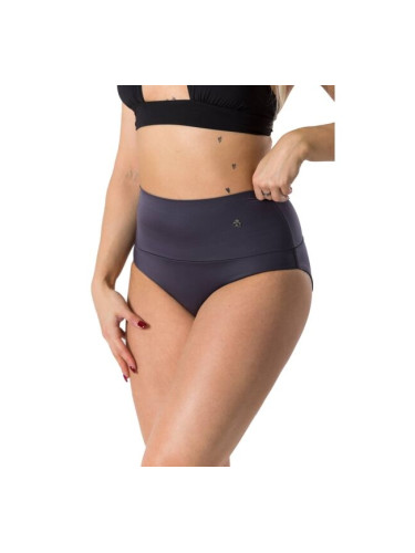GOLDBEE SHAPEWEAR SWIMWEAR BOTTOMS Дамски бански с пристягане, тъмносиво, размер