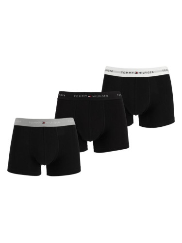 Tommy Hilfiger SIGNATURE CTN ESS-3P WB TRUNK Мъжки боксерки, черно, размер