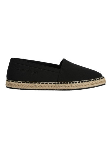 Calvin Klein ESPADRILLE HE - CANVAS Дамски еспадрили, черно, размер