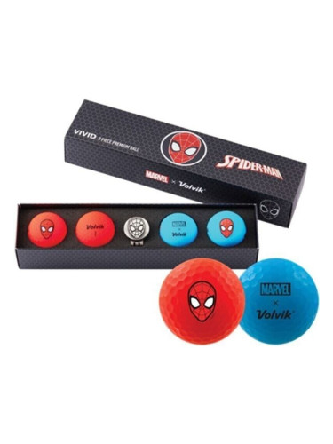 VOLVIK MARVEL SPIDER MAN Комплект топки за голф, синьо, размер