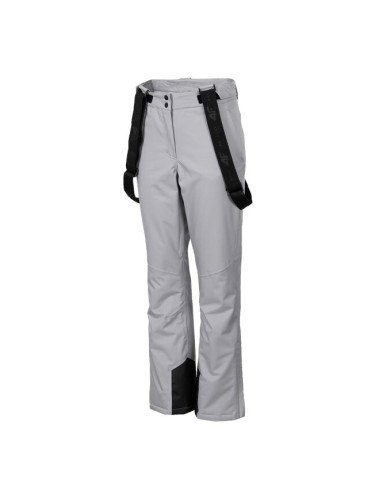 4F TROUSERS FNK W Дамски панталони, сиво, размер