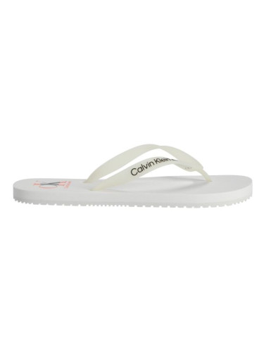 Calvin Klein BEACH SANDAL LOGO Мъжки джапанки, бяло, размер