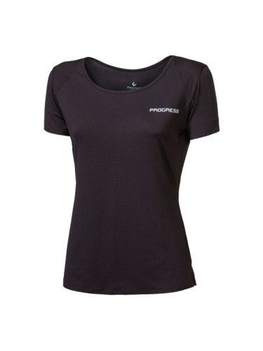PROGRESS RAPTORIA Дамска спортна тениска, черно, размер
