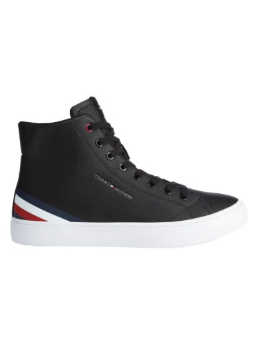 Tommy Hilfiger TH HI VULC CORE LTH Мъжки кецове, черно, размер