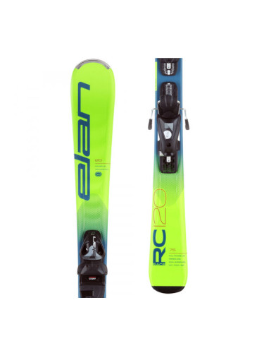 Elan RC RACE QS+EL 7.5 Младежки ски за спускане, светло-зелено, размер
