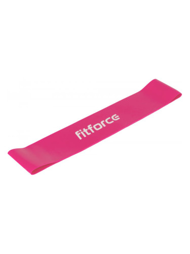 Fitforce EXEBAND LOOP EXTRA SOFT Ластик за упражнения, розово, размер