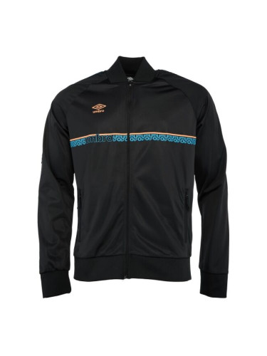 Umbro SPIRITO TRACK TOP SNR Мъжки суитшърт, черно, размер