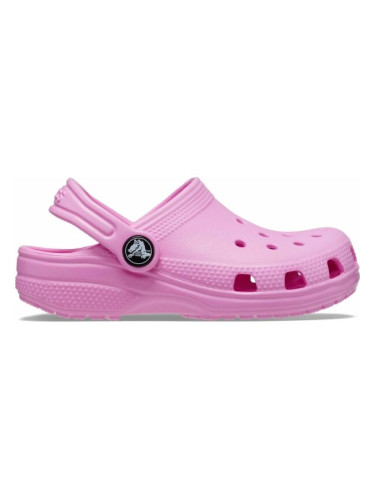 Crocs CLASSIC CLOG T Детски чехли с подплата, розово, размер 27/28