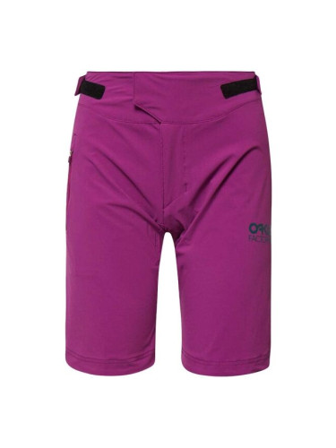 Oakley DROP IN MTB W Дамски къси панталони за колоездене, лилаво, размер