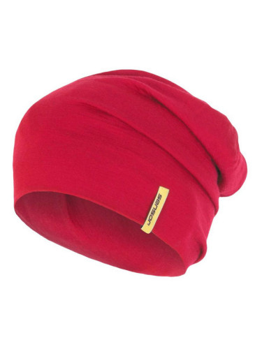 Sensor MERINO WOOL Зимна шапка, розово, размер