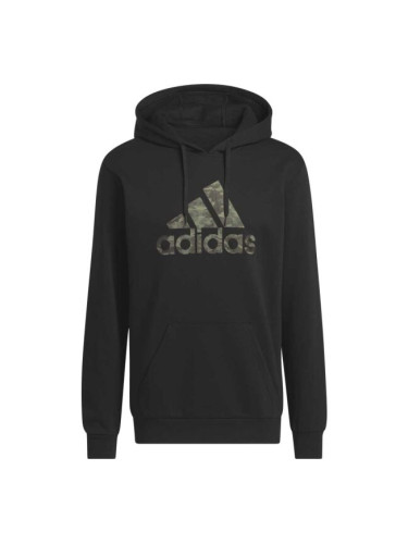 adidas CAMO HD Мъжки суитшърт, черно, размер