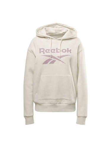 Reebok RI BL FLEECE HOODY Дамска блуза, бяло, размер