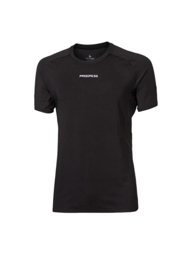 PROGRESS RAPTOR Мъжка спортна тениска, черно, размер