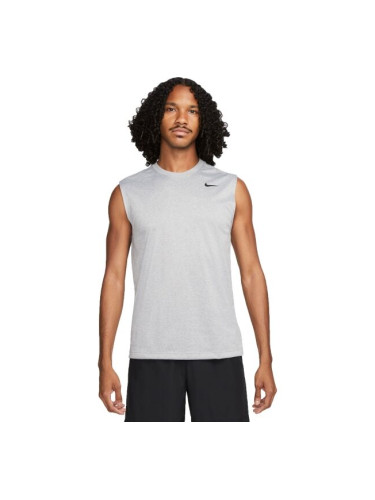 Nike DF TEE RLGD SL RESET Мъжки потник, сиво, размер