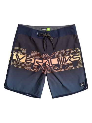 Quiksilver EVERYDAY SCALLOP 19 Мъжки шорти за плуване, тъмносин, размер