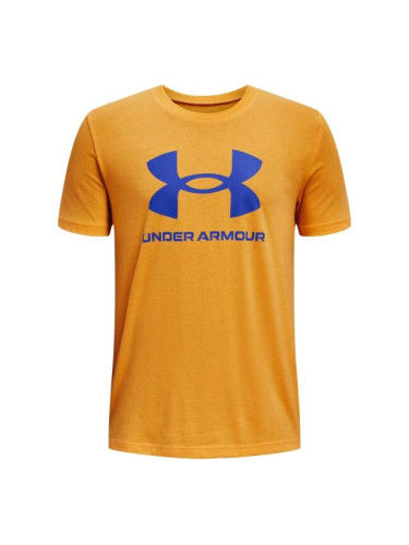 Under Armour SPORTSTYLE LOGO SS Тениска за момчета, оранжево, размер